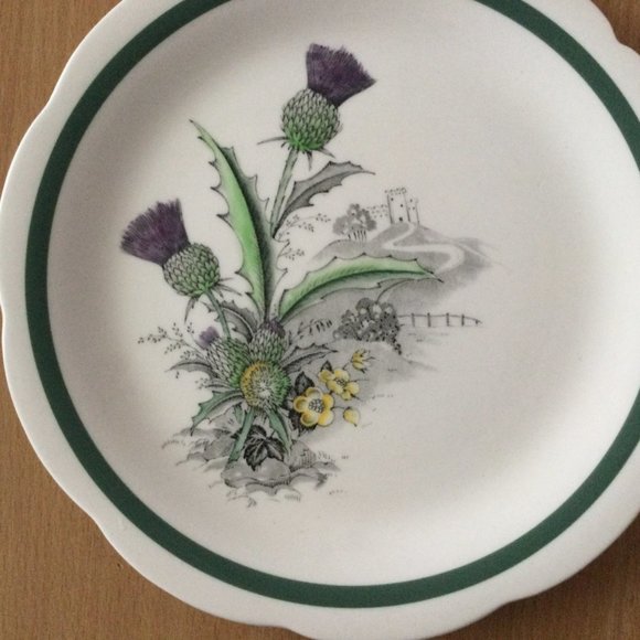 Vintage Crown Ducal Blink Bonnie AGR &Co hand engraved  hand painted underglaze - Picture 4 of 5